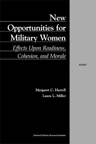 New Opportunities for Military Women: Effects Upon Readiness, Cohesion, and Morals: Effects Upon Raediness, Cohesion, and Morale