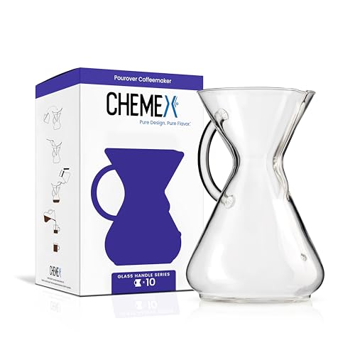 Chemex 10-Cup Glass Handle Coffee Maker
