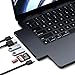 Produktbild SATECHI 7-in-1 USB4 Pro Slim USB-C Hub mit bis zu 6K@60Hz, 100W PD Ladefunktion, schneller Datenübertragung, USB 3.2 Gen2, 4K HDMI, SD/MicroSD Kartenleser  Für MacBook Air & Pro  Midnight