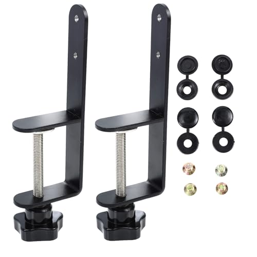 Pièces de panneau perforé anti-vibration, clips de montage pour support en métal