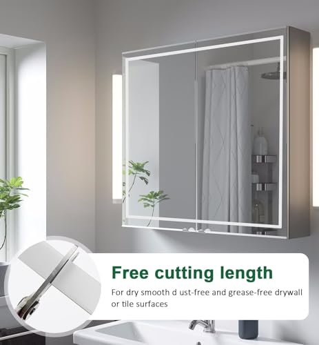 Hengrongshen Zierleisten Selbstklebend Weiß Matt (6M x 3cm) abziehen und aufkleben, Flexible PVC Wandleisten, Ideal für Wand, Spiegel, Decke, Boden, Schrank, Fliesen, Kanten, DIY Zierleisten