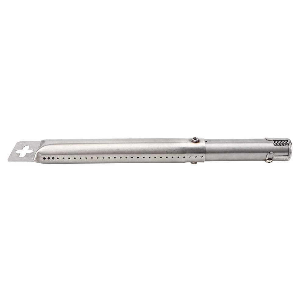 SIXRUN 4 Piezas Quemadores de Pipa para Barbacoa Tubo de Parrilla de Acero Inoxidable Ajustable Piezas de Repuesto Telescópicas de 30,5 a 44,5 Cm para Parrillas de Barbacoa Al Aire Libre Cocina para