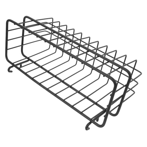 VILLFUL Perforated Board Storage Rack Peg Board Basket Organizers Wire Baskets Peg Board Organizer Accessories Wire Hanging Baskets Wire Storage Baskets Grid Hanging Basket Peg Board Bin