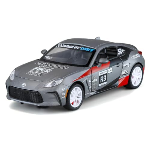 Image of Toyota GR86 Die Cast Metal Toy Car 1:32 Scale with Light & Sound, Pull Back Action, Openable Doors, Hood & Trunk, Collectible Sports Car Model for Kids & Adults