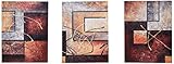 Home Art - Abstract Art Giclee Canvas Prints Modern Art Framed Canvas Wall Art for Home Decor Perfect 3 Panels Wall Decorations Abstract Paintings for Living Room Bedroom Dining Room Bathroom Office