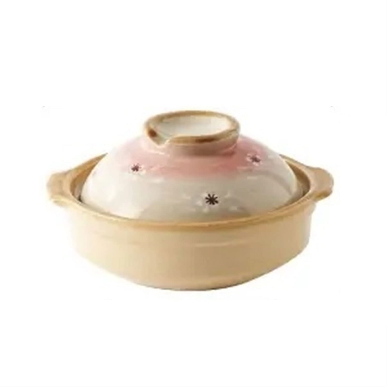 ETZRYSYB Stock Pot Soup Pot Casserole Ceramic Saucepan Soup Pot Temperature Resistant Cooking Pan For Gas Stove Cooker Casserole