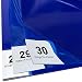 IPRIMIO Premium Sticky Tacky Mats - Optimal Thick 0.04mm - 18"x 36" - 4 Pack of 30 Sheets / 120 Sheets Blue Sheets - Clean Room Laboratory, Hospitals, Office, Construction, Home, Clinics