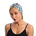 Labriciyon 1Pc Purple Fashion Women Leopard Print Cross Elastic Headband,Gym Hairband, Hair Women's Fashion Headbands,Hair Accessories,Beauty and Personal Care