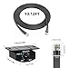Bass Control Knob Remote Amplifier Replacement Bass Controller Car Audio Adjustable with 6-pin Extension Cord for Subwoofer - 4M/13.12FT Cable