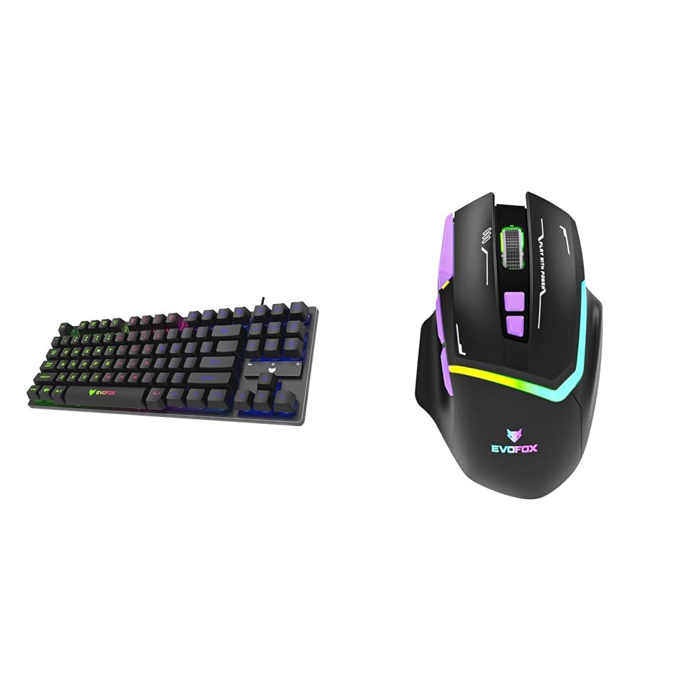 EvoFox Fireblade Semi-Mechanical Gaming Keyboard