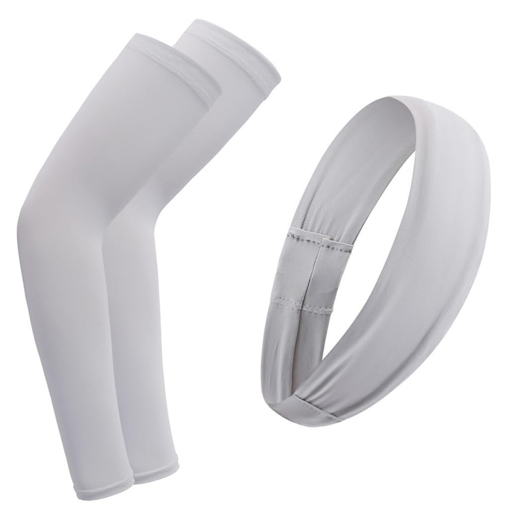 Manches de sport compression anti-UV protection bras cyclisme fitness et yoga
