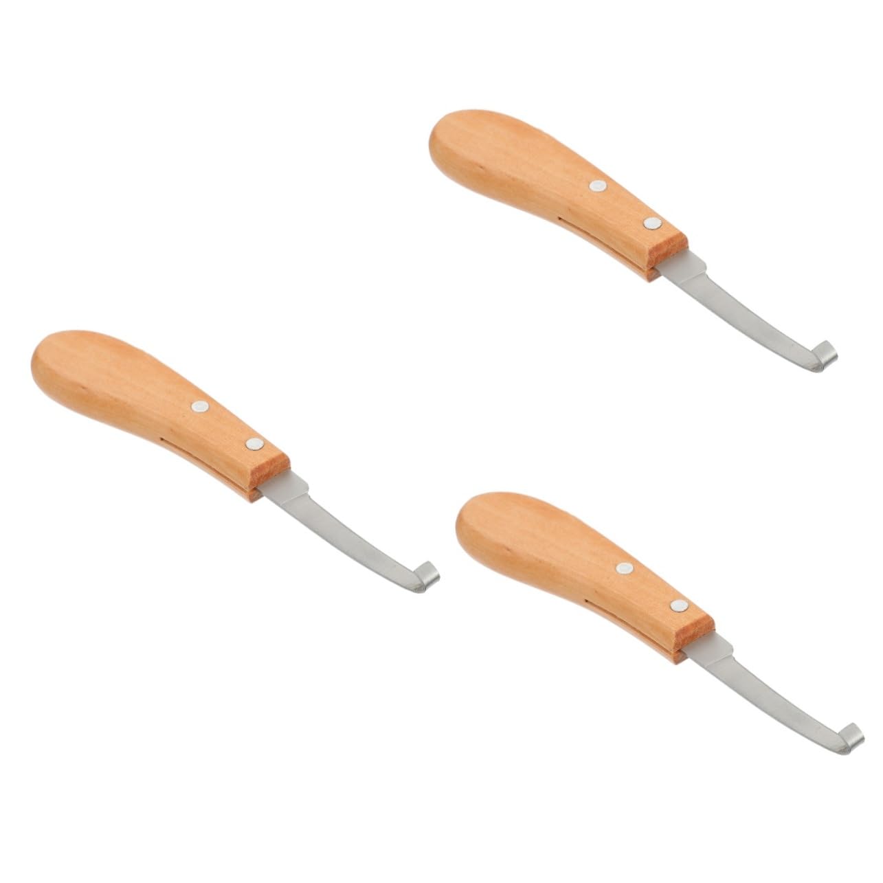 3stücke Edelstahl Hufschneider Für Pferde Reparaturwerkzeug Für Hufe Ergonomischer Griff Leicht Und Tragbar Für Pflege Von Pferden Und Rindern