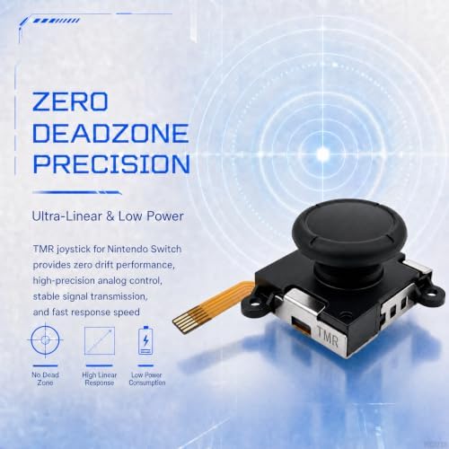WCDZSU 2 Pcs TMR Joystick for Nintendo Switch LCD/OLED & Lite for Joycon - 2