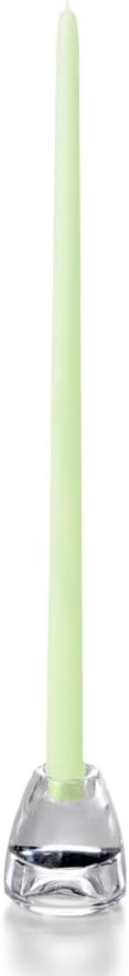yummi Ivory Taper Candles -12 inch - 12 per Pack