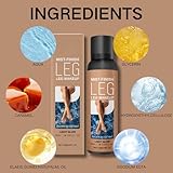 SONGQEE Airbrush For Legs Makeup,Light Glow 120ml,Natural Bronzer QuickDrying Instant Fake Tan Spray,Lightweight,Buildable Formula Leg Lotion,Water & Transfer-resistant Formula Smooth Tone - Image 6