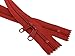 18 Pieces 30 Inches Double Slide Zipper YKK #4.5 Coil with Two Long Pull Head to Head Closed Ended on Both Sides 18 Assorted Colors - Made in USA