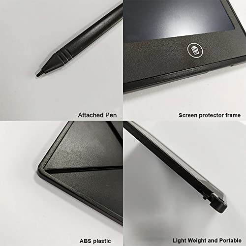 Image of SYGA LCD Writing Pad, 15 inch Kids Doodle & Scribble Boards Erasable Writing Tablet for Kids Adults, Black