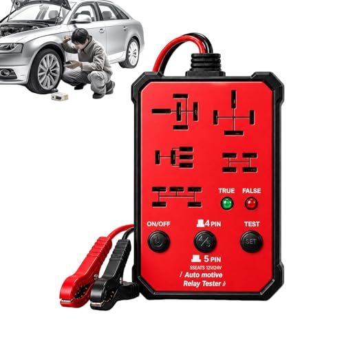 Comprobador de relés universal con luces indicadoras para diagnóstico de camiones y motores