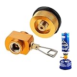 Surieen ガス充填アダプター CB缶からOD缶カセット 詰め替え 変換リフィルアダプター ガスアダプター ストーブコネクタCB缶とOD缶アダプター組み合わせセット販売 キャンプ バーベキュー用