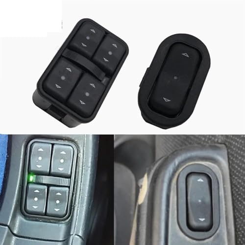 Interrupteur de fenêtre électrique habitacle commande Opel Astra G - 2