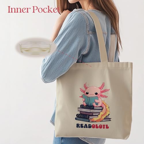 Image of Aesthetic Tote Bag for Women | Medium Size with Inner Pocket | Stylish & Practical
