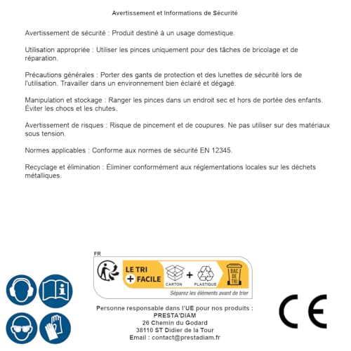 Silverline Pliers Set 3pce 160mm (427610) 7 Silverline Pliers Set 3pce 160mm (427610) - Image 7