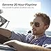 Hands Free Cell Phone Car Kit, Bluetooth 5.0 in Car Speakerphone with Visor Clip, Siri Google Voice Command Support,Built in Mic, Support 2 Phones Connected, Bluetooth Speaker for Safe Driving