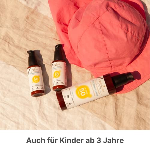 Foto von truemorrow Gesichtssonnencreme LSF 50 50 ml, Sonnencreme Gesicht 50, vegan, korallenfreundlich, nachhaltiger Sonnenschutz für die tägliche Anwendung geeignet