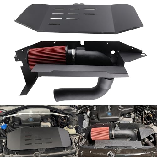 RiAiCiING Cold Air Intake Kit with Heat Shield Compatible with BMW F22 220i 228i/F30 F31 F34 320i 328i /F32 F33 420i 428i N20/N26 2.0T