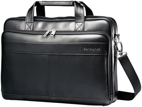 Samsonite Luggage Leather Slim Briefcase