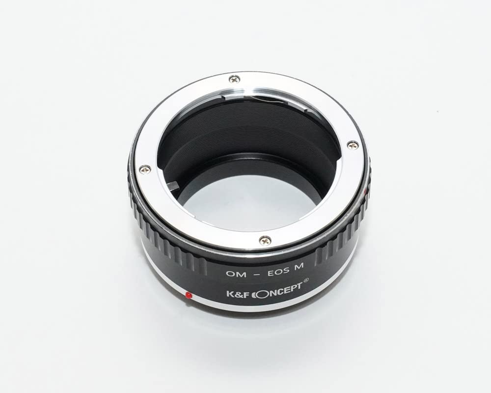 Amazon | K&F オリンパスOM- キャノン対応 EOS M マウントアダプター
