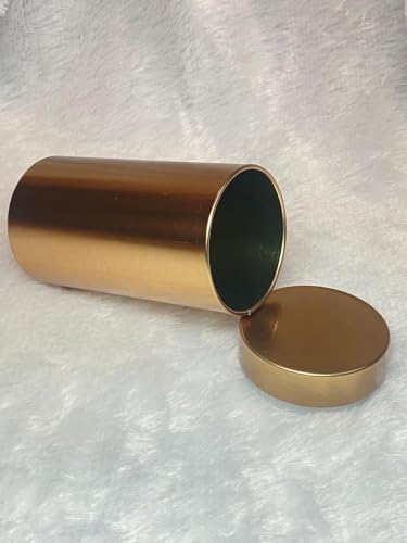 Image of Airtight 6 Inch Gold plated Tin (Pack of 5) - Return Gift