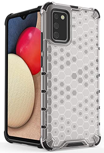 Image of Glasgow Back Case Cover Designed for Samsung Galaxy A02s - Transparent