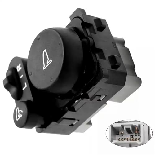 Interrupteur de rétroviseur Honda Jazz angle mort réglé commande habitacle 2010 2013