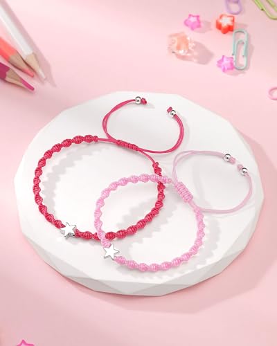 First Day of Kindergarten/Preschool Star Bracelet Mommy and Me, Make A Wish Back to School Gifts3