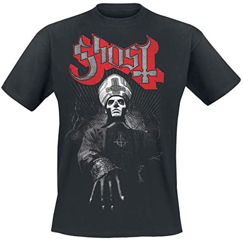 T-Shirt Ghost Ring Noir Unisexe pour Vos Sorties Streetwear et Soirées