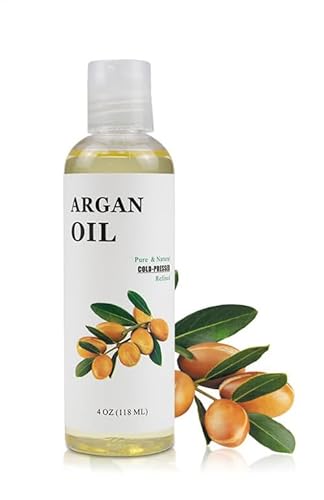 Cywinfow 100%天然植物冷圧抽出 ボディマッサージ ヘアエッセンス DIYケア (アルガンオイル, 1本入り)