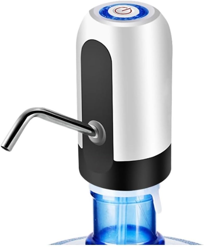 Bebedouro Bomba Elétrica Para Garrafão Galão D’água 5 a 20 Litros Recarregável Portátil para Carregamento Automático USB