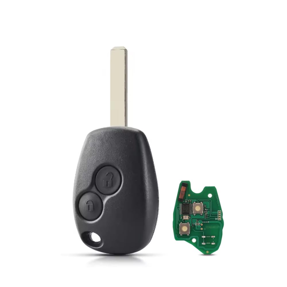Telecomando chiave auto 433 MHz ID46 PCF7946 per Renault Trafic Duster Clio 3 Twingo Movano Dacia Logan Sandero Kangoo