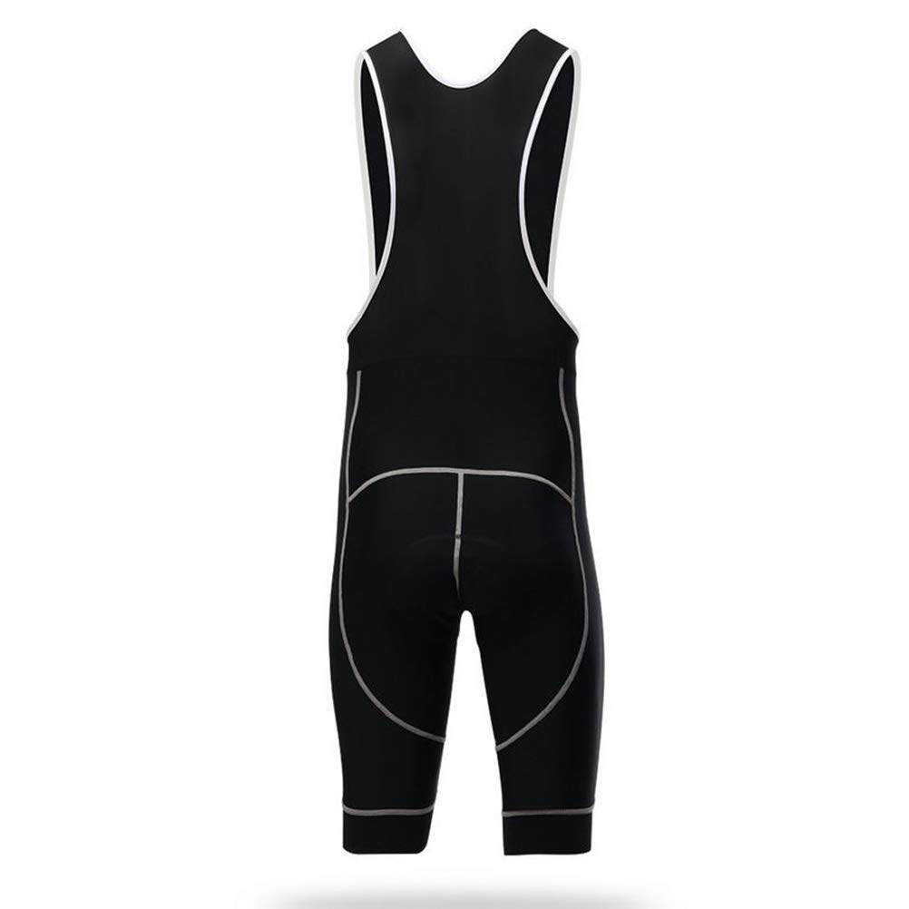 Shenshan Men's Outdoor Sports Cycling 3D Pad Bib Short Grey