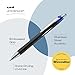 uniball Jetstream RT Retractable Ballpoint Pen, Medium Point (1.0mm), Blue, 12 Pack
