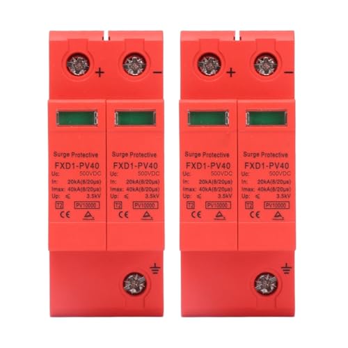 Parafoudre photovoltaïque DC 750V FXD1-PV40 sécurité surtension 2P 40KA