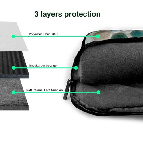 Maletín para laptop impermeable 14 pulgadas miniatura 5