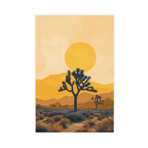 Toile Joshua Tree pour habiller un mur vide de salon ou chambre