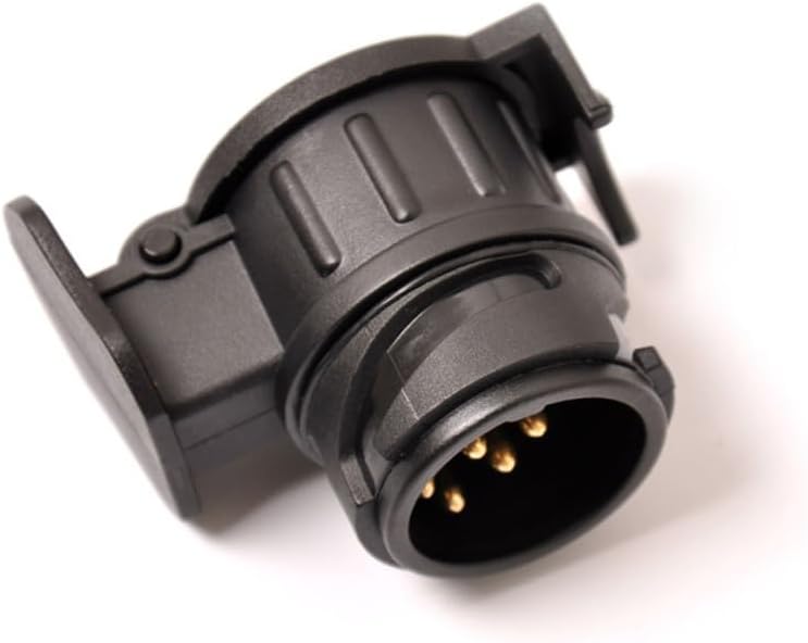 10pcs Pin to Pin Trailer Adapter Connector for and Trailers Easy Locking Design Weather Sealing and Flap for Secure Connections