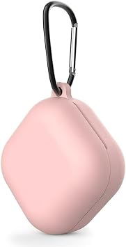 Samsung Buds Pro - Buds2-2 Pro - live - fe - fe2 - core Kulaklık Kılıf Askılı Mat Silikon (pembe)