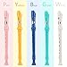 8Bees Descant Soprano Recorder 8 Hole with Cleaning Rod Basic Musical Instrument Flute for Kids School Student(Pink)
