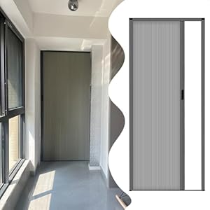 Yxxsdp Falttür Grau Aluminiumlegierung 147258