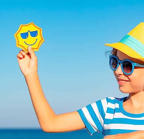 Decocookies - 16 Summer Hand-Decorated Cookies - Vanilla Flavor - Individually Wrapped #TOP1