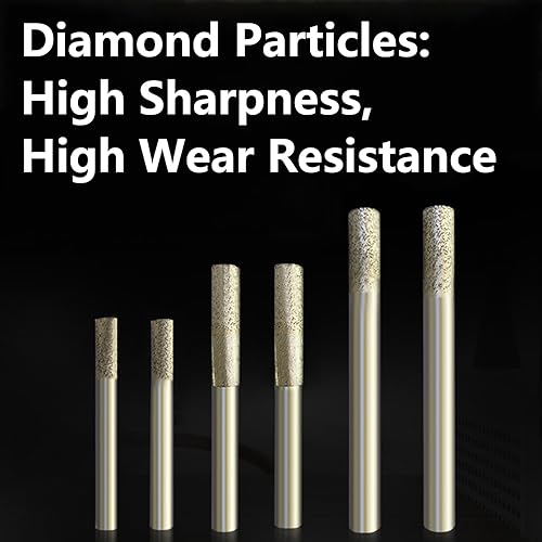 Broca diamantada para abrir hoyos en mármol 10mm miniatura 3